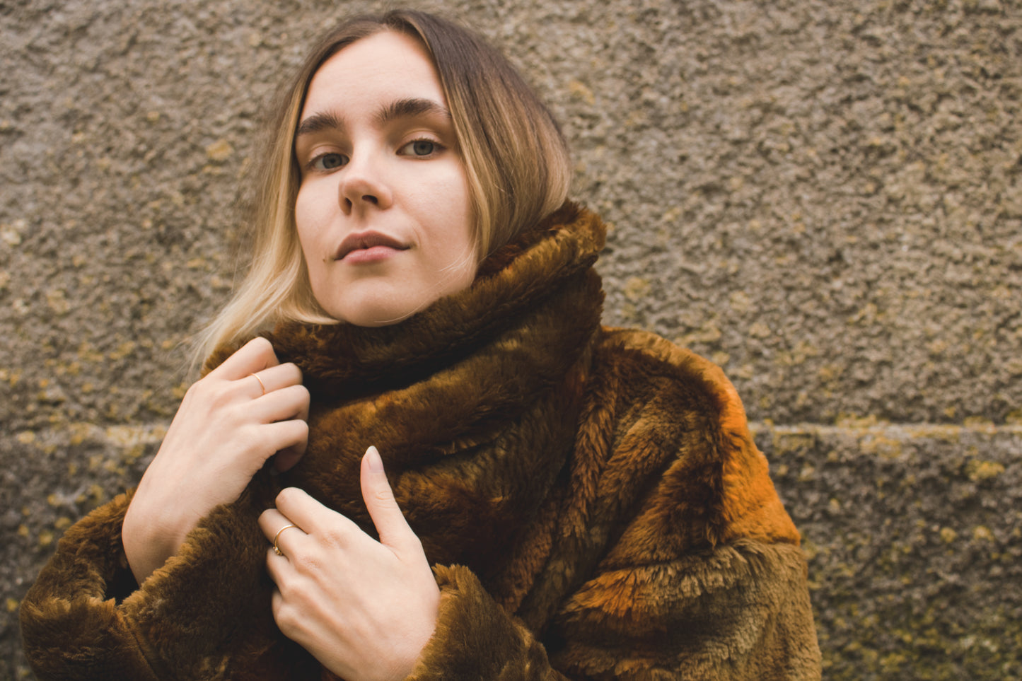 Forest Faux Fur Coat