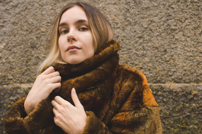 Forest Faux Fur Coat