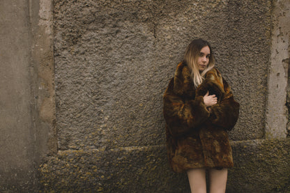 Forest Faux Fur Coat