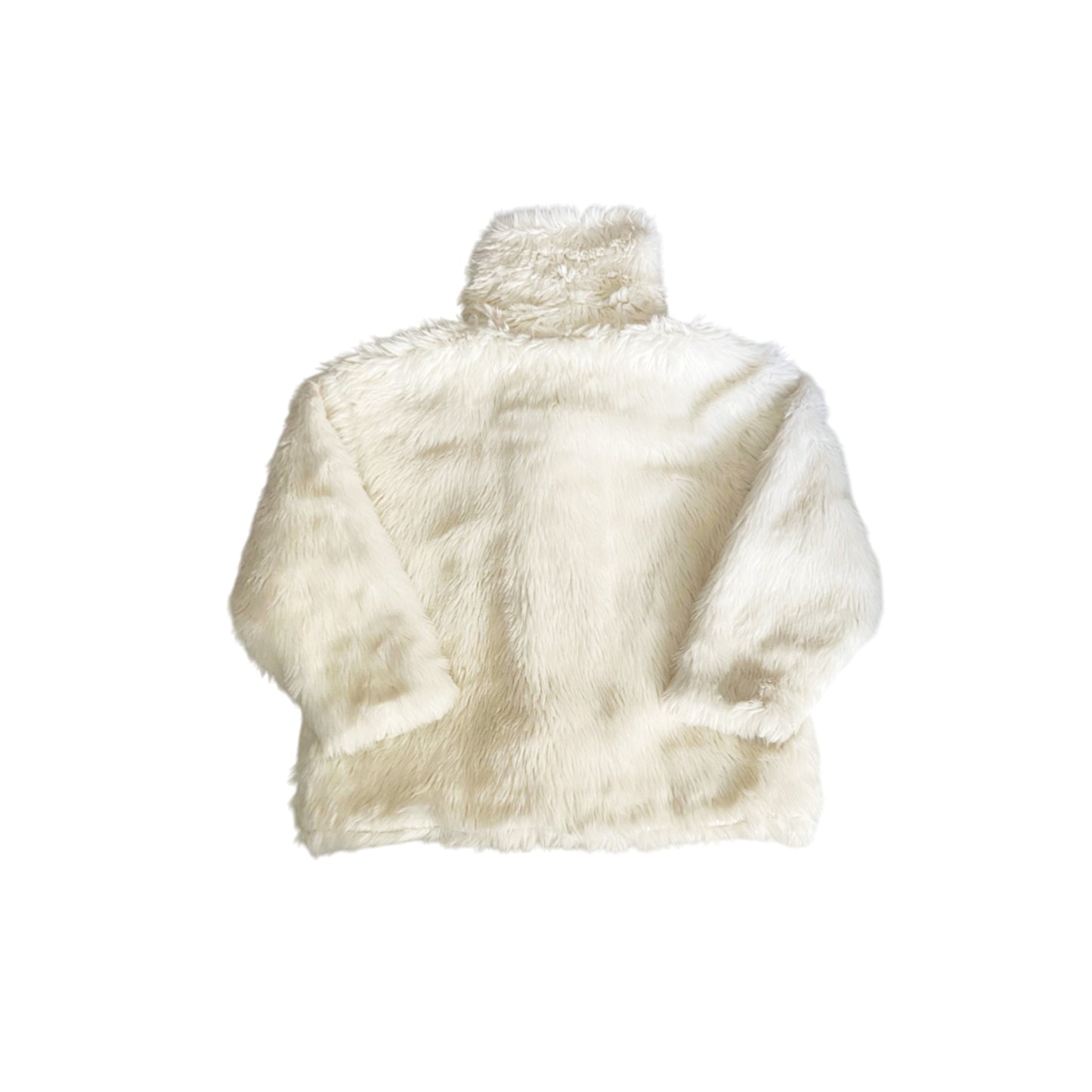 White Faux Fur Coat