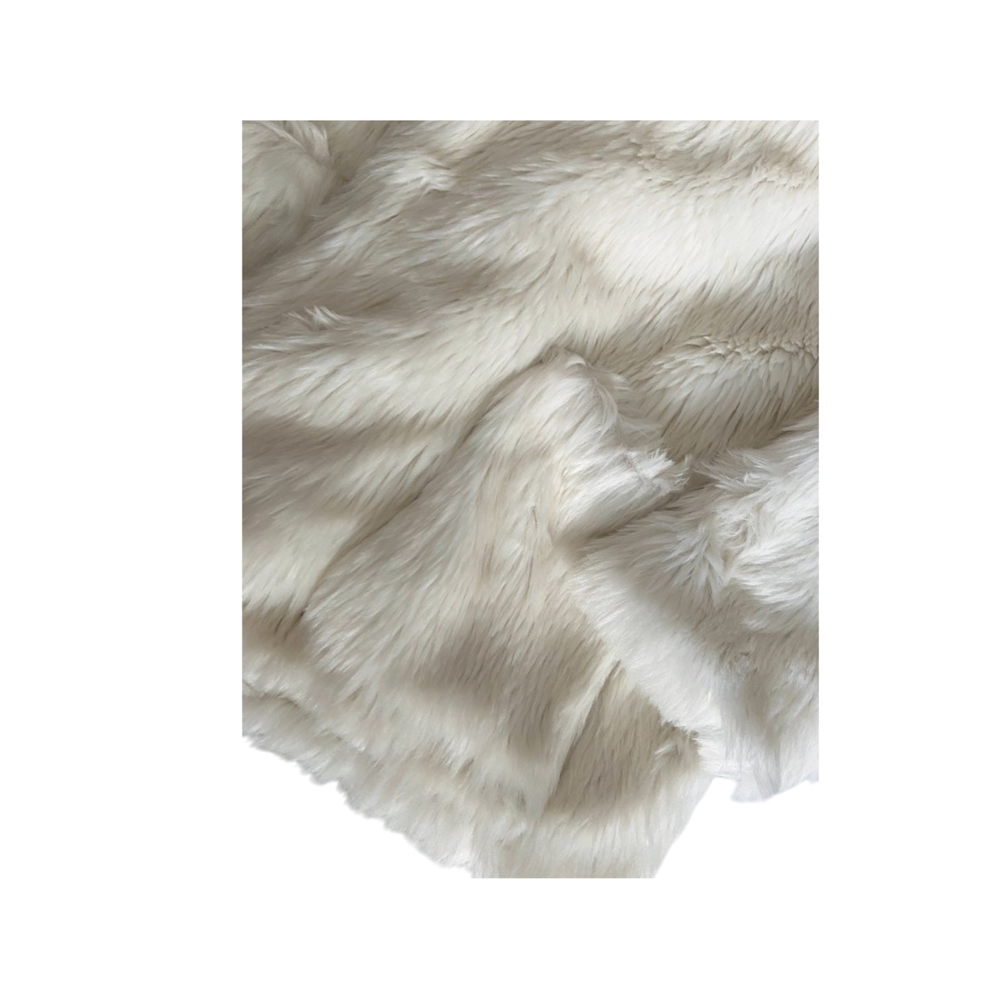White Faux Fur Coat
